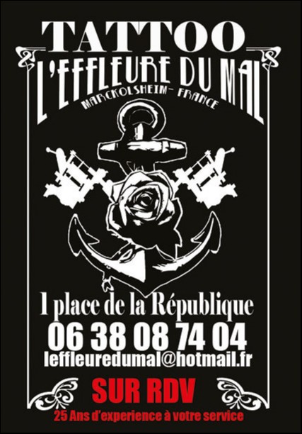 L'EFFLEURE DU MAL - VOTRE TATOUAGE À MARCKOLSHEIM