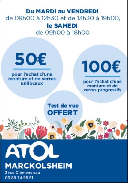 EUROPTIQUE ATOL - 100 €