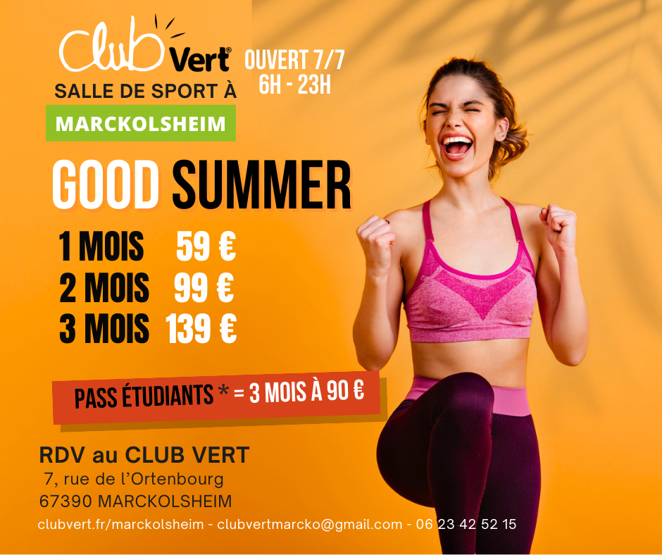 CLUB VERT - GOOD SUMMER
